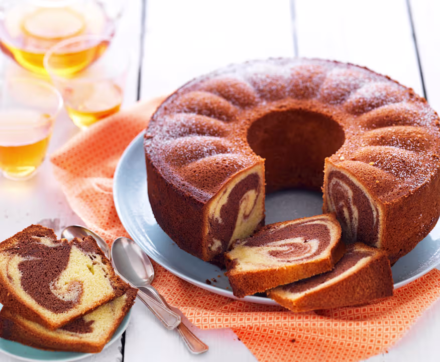 gâteau marbré​
