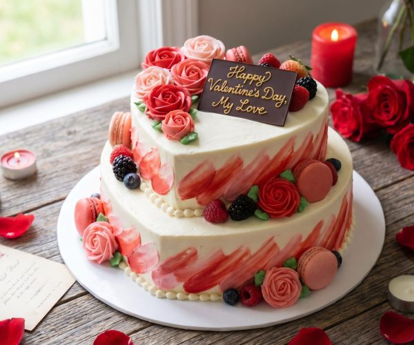 gâteau saint valentin​